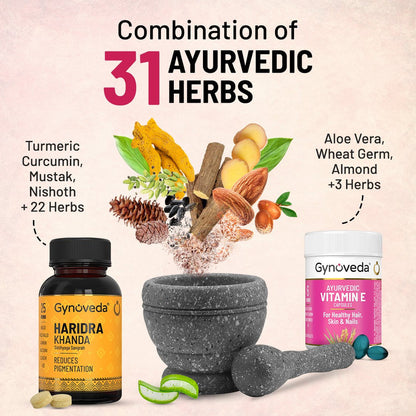 Ayurveda for anti pigmentation & nourished skin