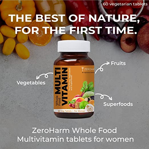 Whole Food Multivitamin 60 Tablets | Women