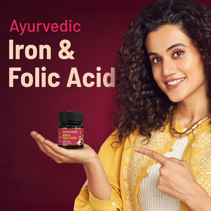 Iron Folic Acid Tablets Ayurvedic Blood Builder