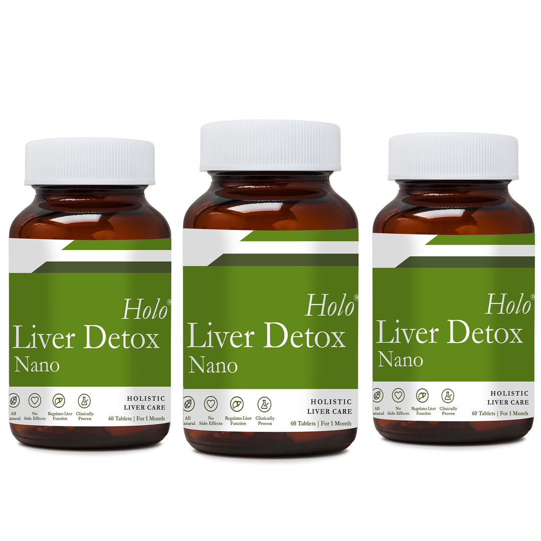 Holo Liver Detox - Liver Cleanse & Detox Supplements for Men & Women - 60 Tablets
