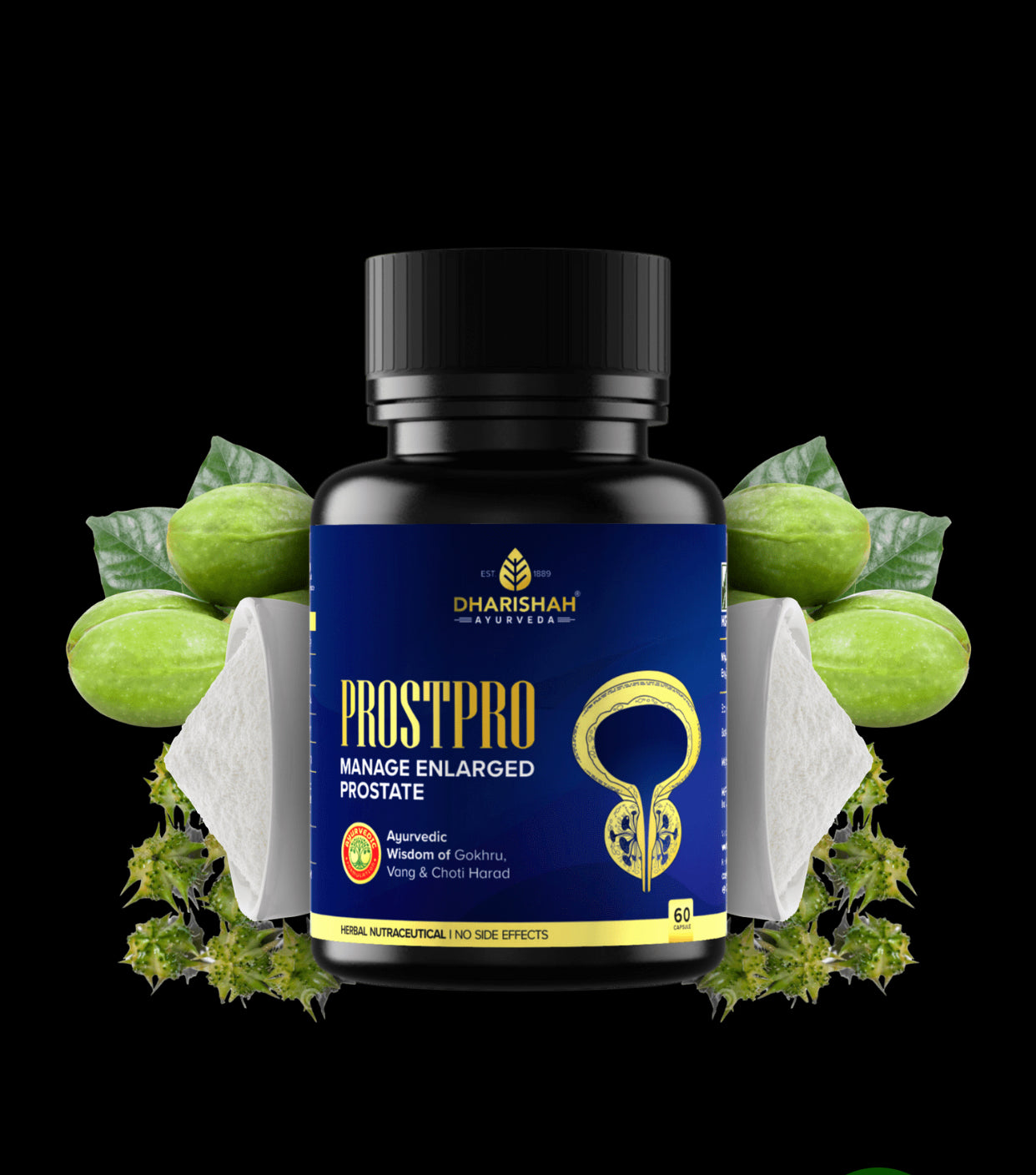 Prostpro - 60 Capsules - For enlarged prostate and difficulty in urination