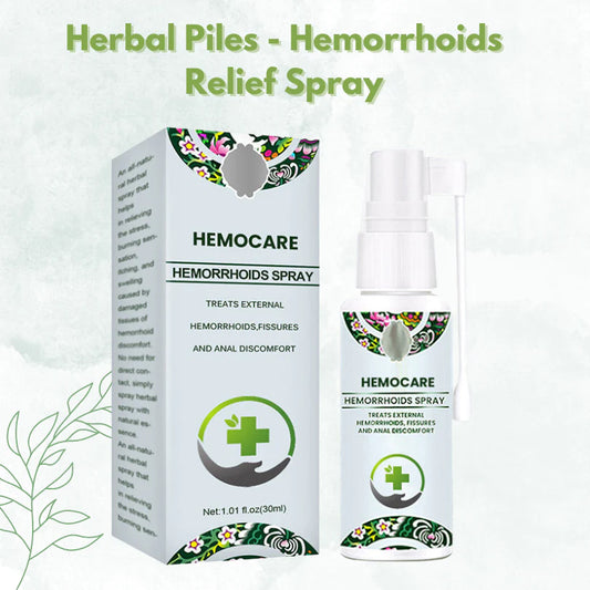 Herbal Piles - Hemorrhoids Relief Spray