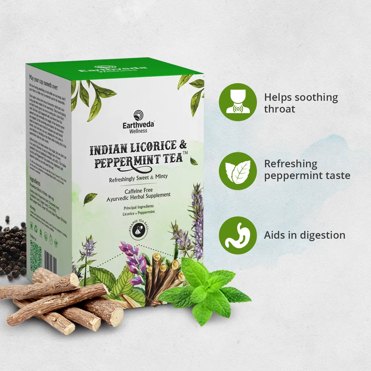 Indian Licorice & Peppermint Tea