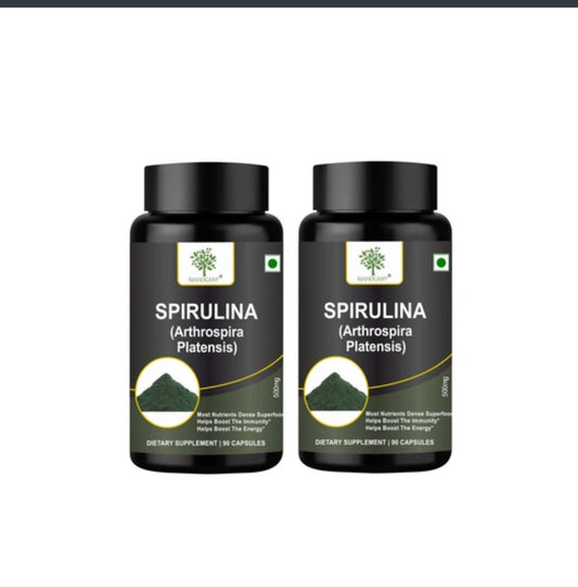 Mahogany Spirulina Capsules 500 mg
