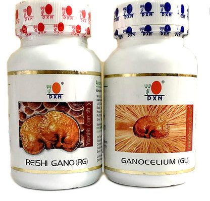 DXN Reishi Gano And Ganocelium Capsules - Rg & Gl 90 + 90 Capsules